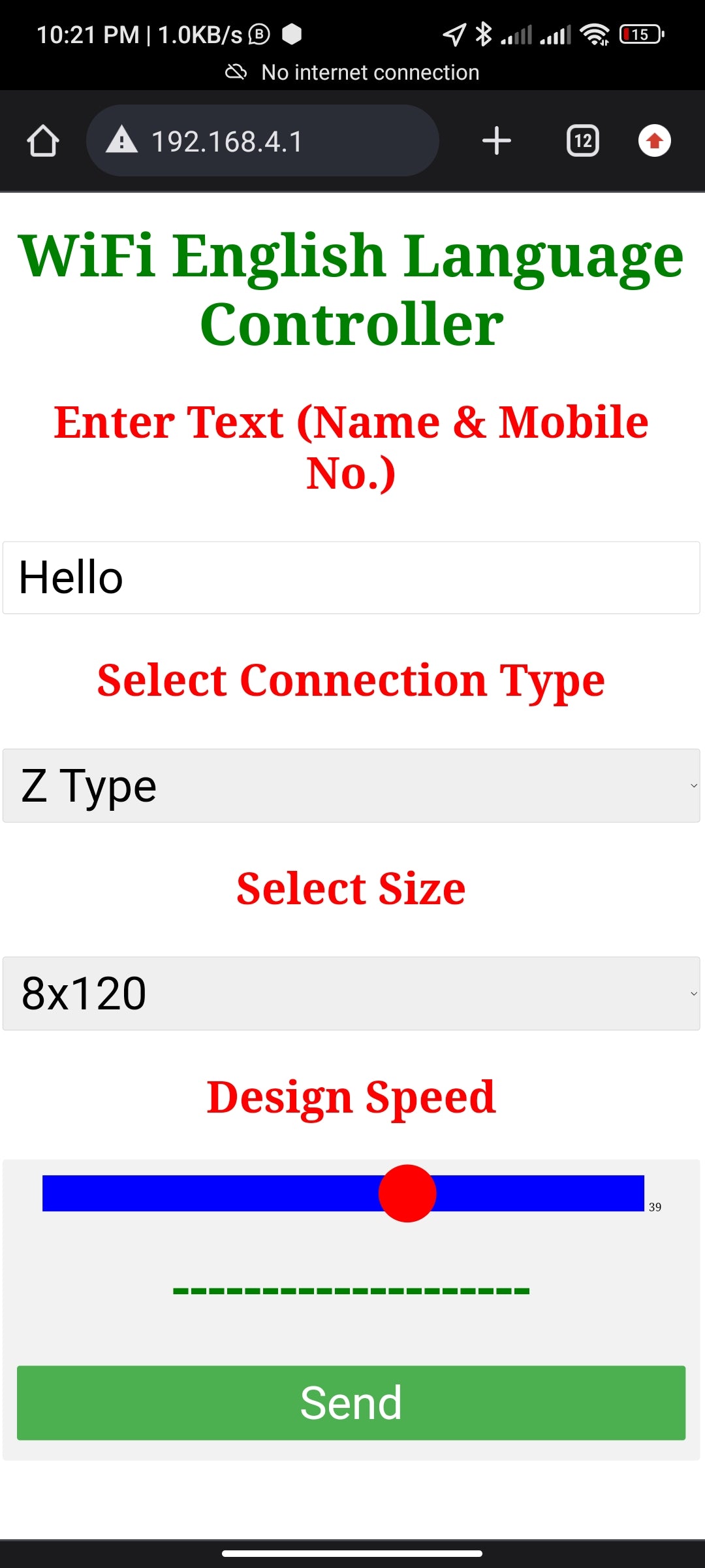 12 in 1 Pixel Controller (with Text Input) Feature