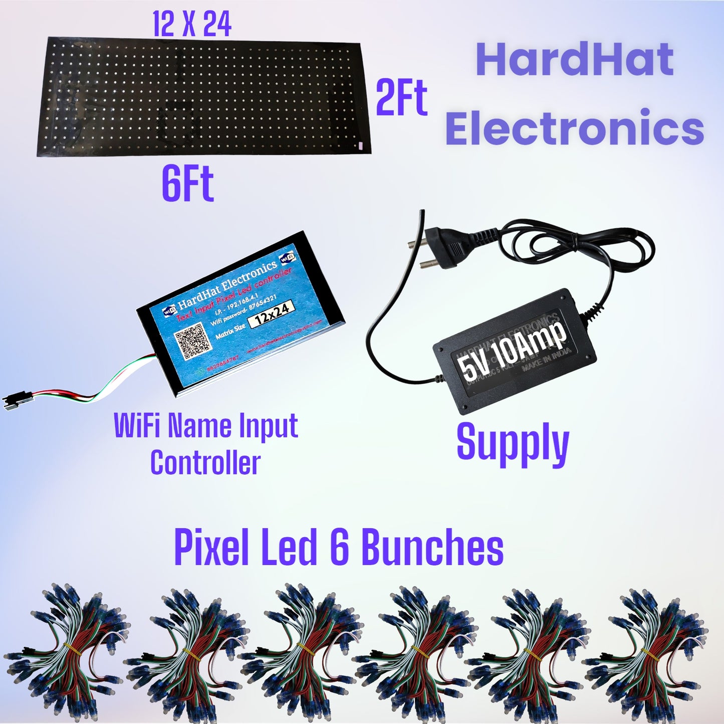 12 X 24 WiFi Display set