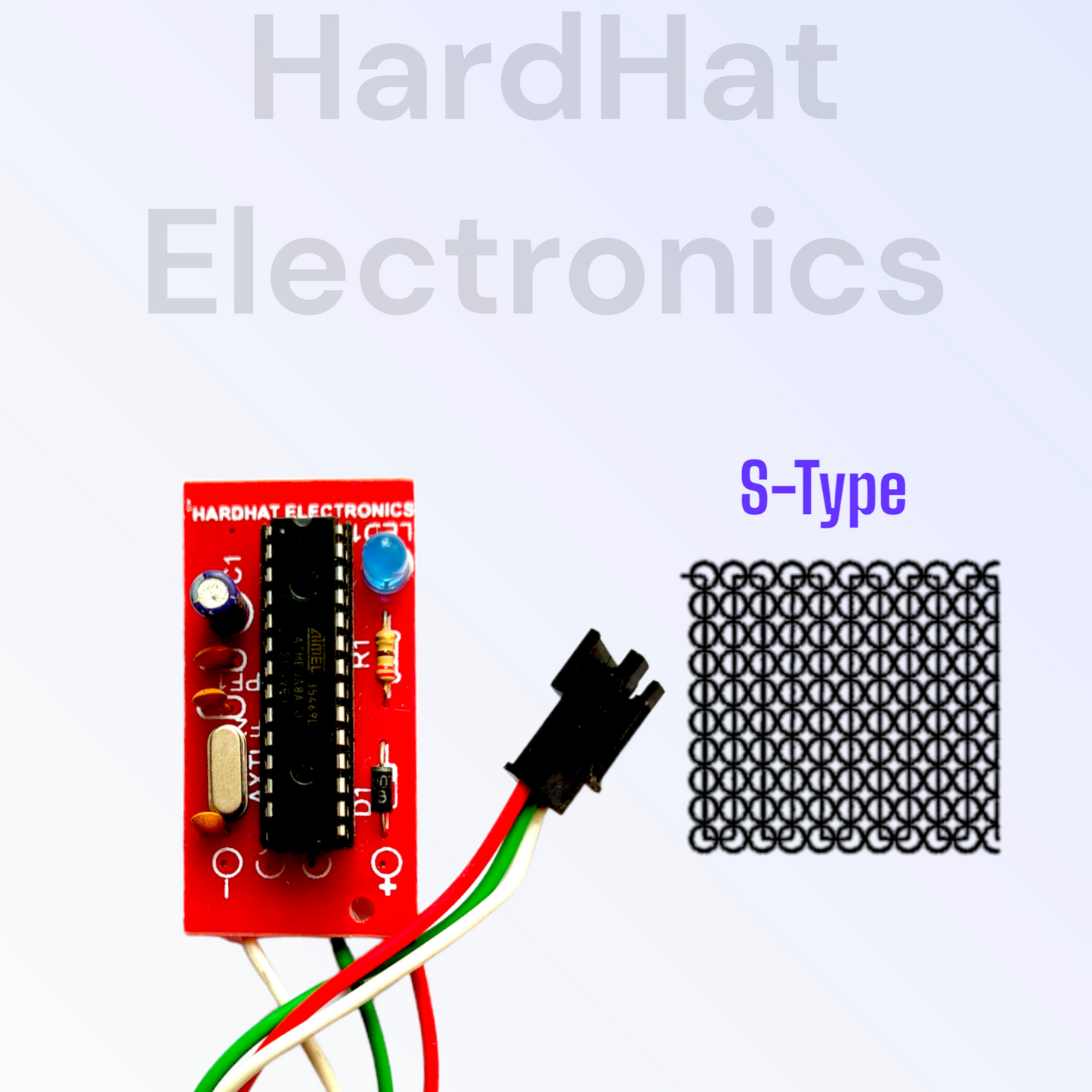 Gate Controller Single IC (Atmega8)