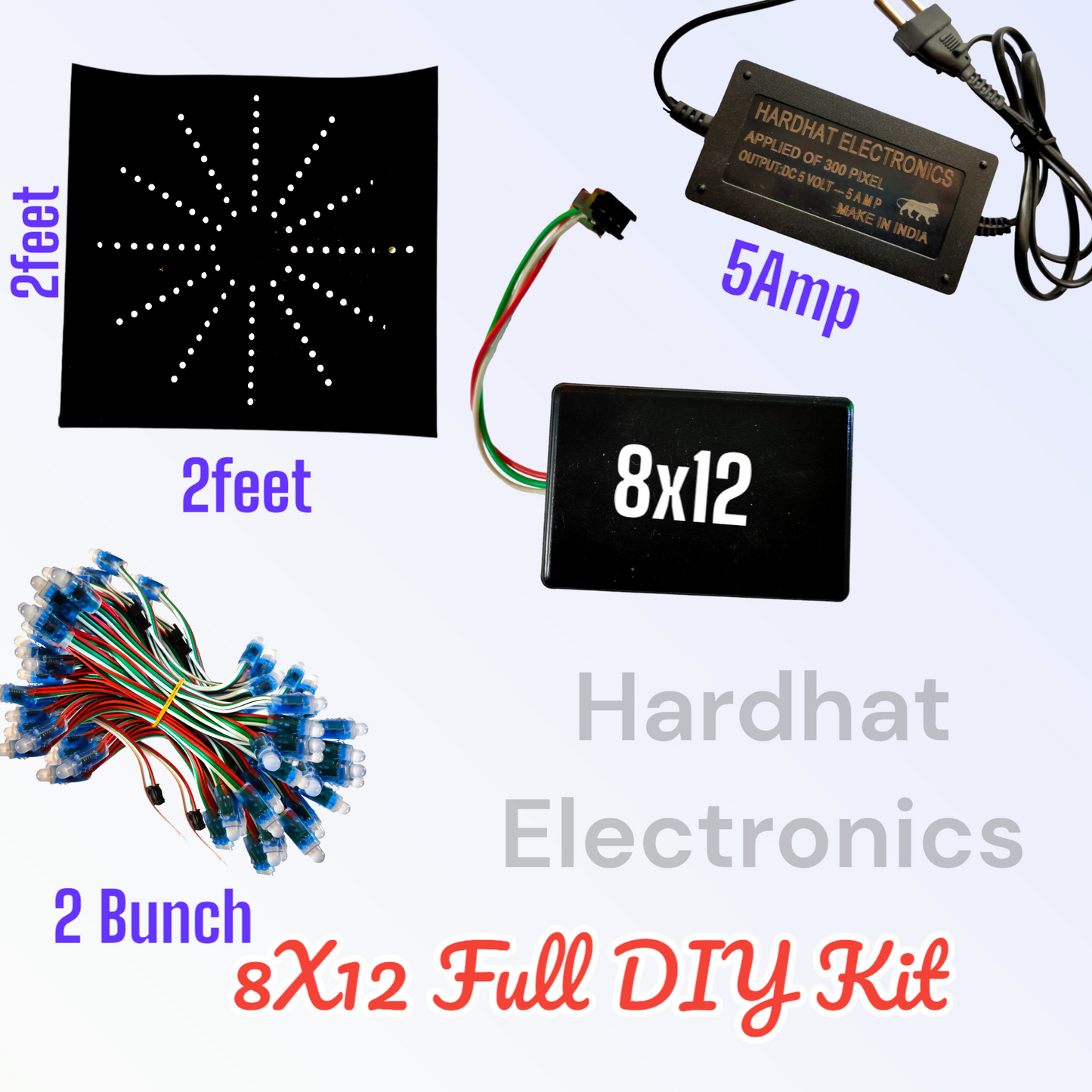 8*12 Circle complete set