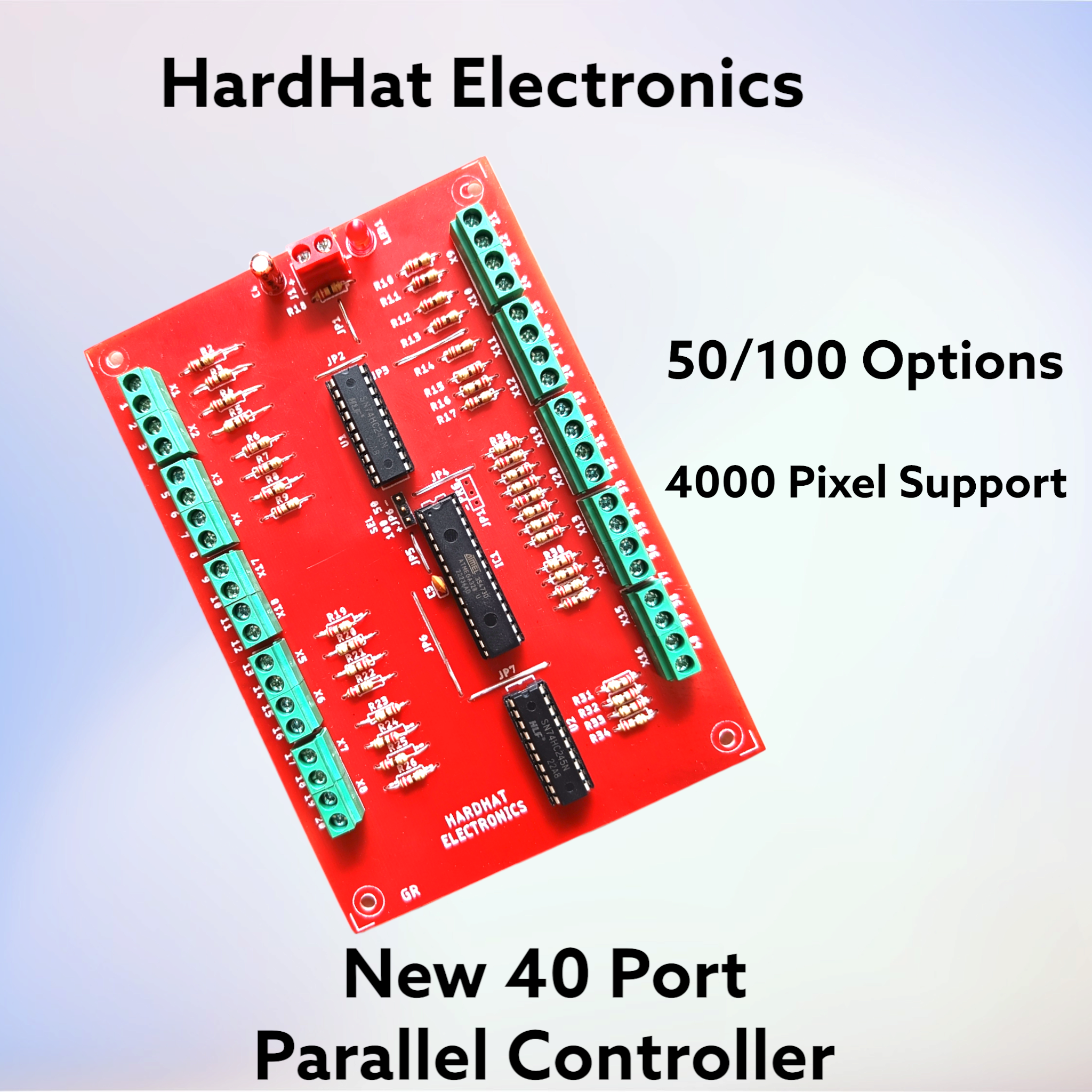 Parallel Controller HHE4000 Parallel Controller 40 port | HardHat ELectronics – HardHat ...
