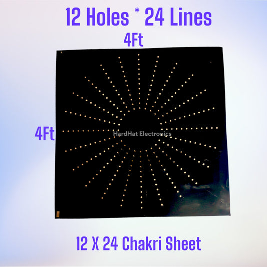 12 X 24 (4ft X 4ft)Chakri Sheet