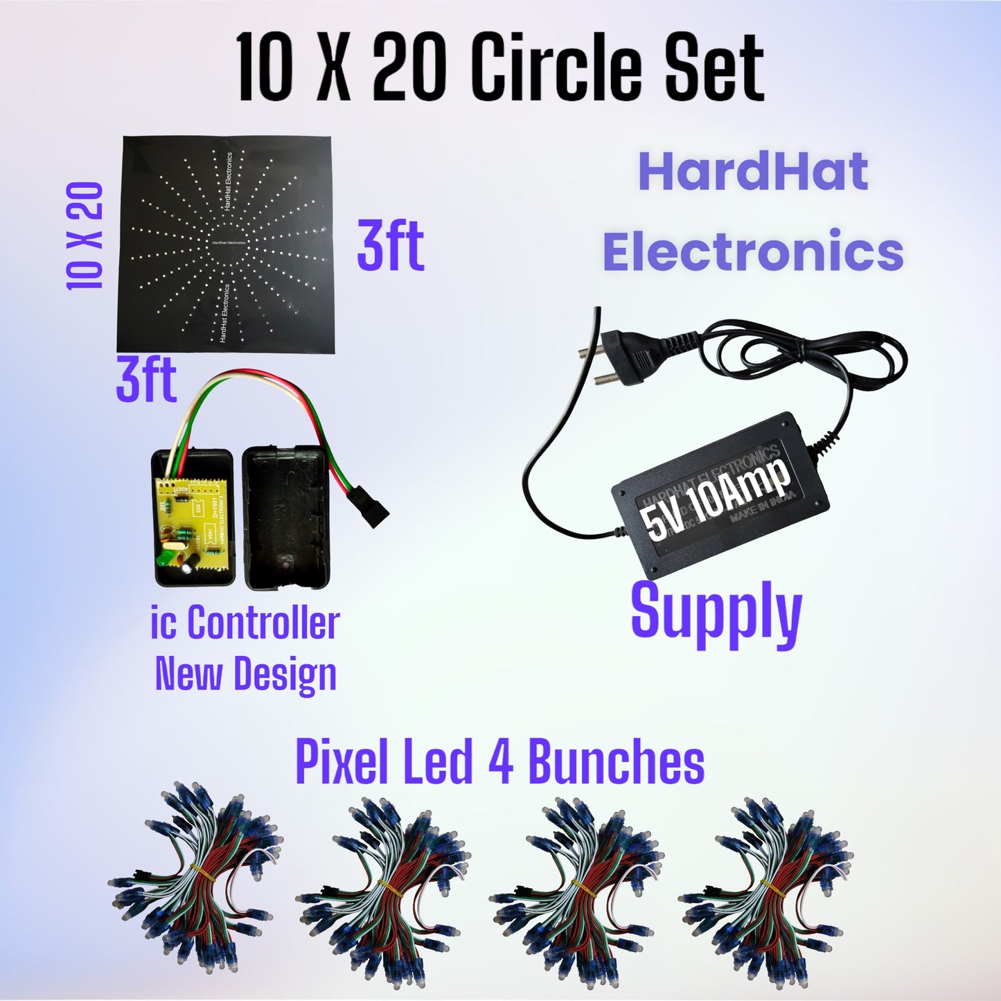10*20 Circle Set