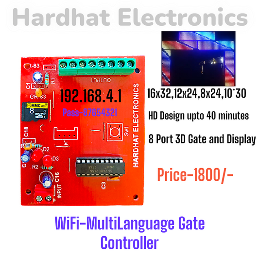 Gate/Display  Controller 8000 Pixel