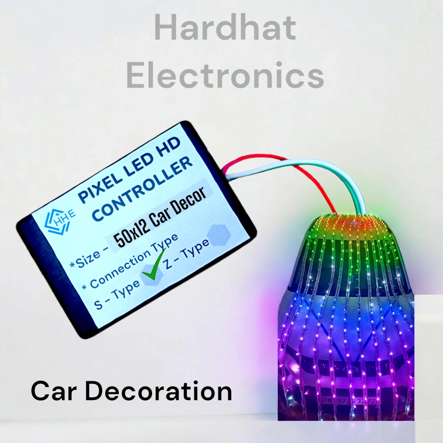 Pixel Led Car Decoration HD Volume Controller.