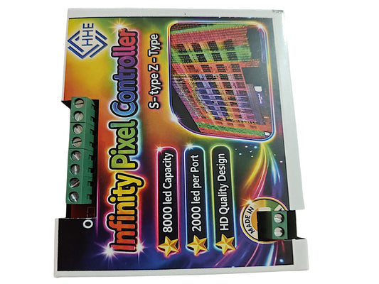 H-8000 Infinity  pixel led controller (2000 एलईडी एक पोर्ट मे टोटल 8000 एलईडी चलाएं)