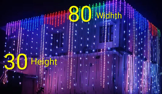 Thoran set  Height 30ft X width 10,20,30,40ft (KDN/SGN) लटकन सेट ऊंचाई 30 फिट चौड़ाई 80 फिट तक