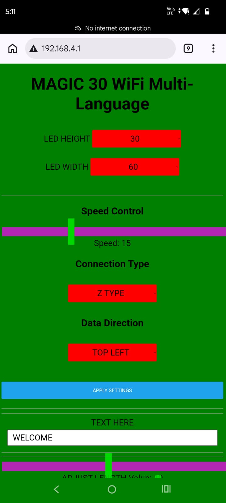 Magic 30 Multilingual Controller.