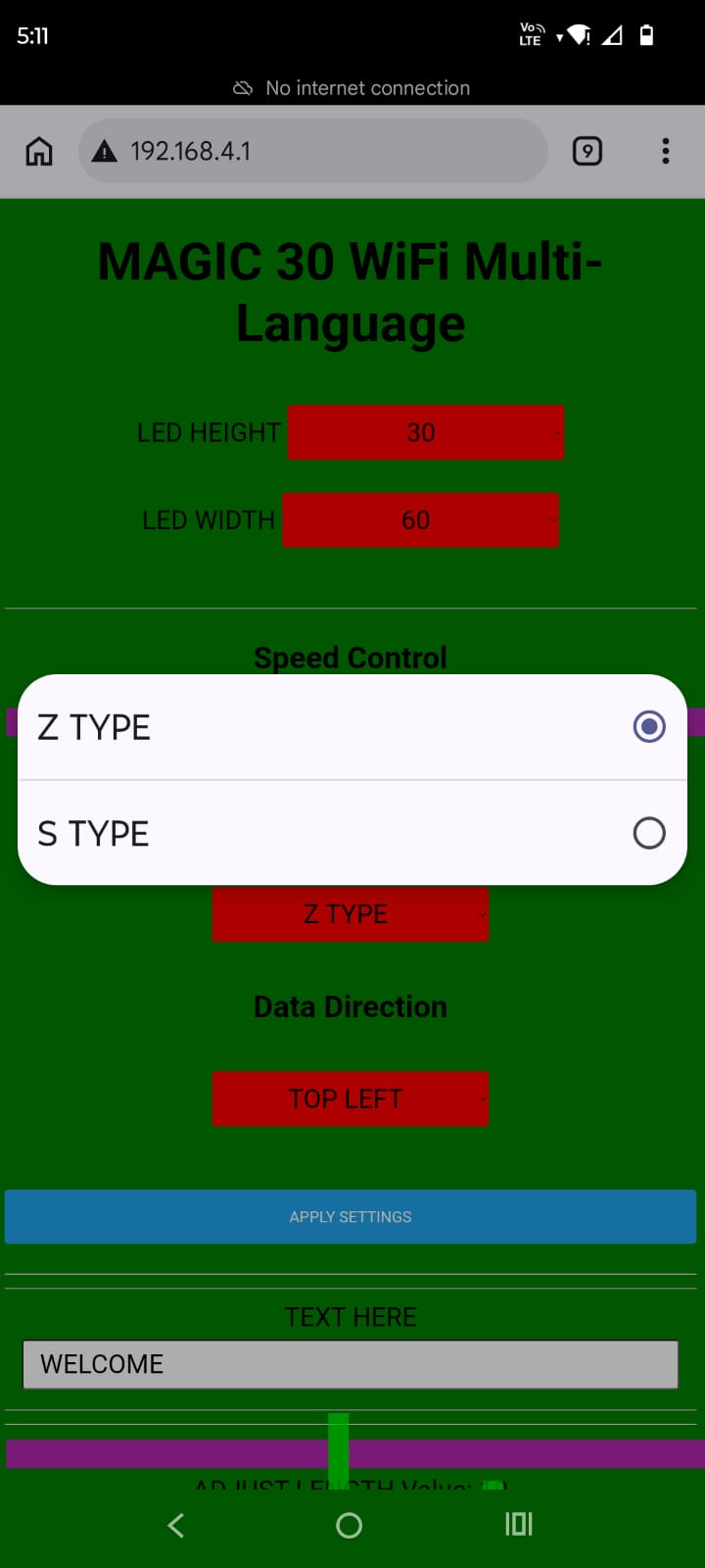 Magic 30 Multilingual Controller.