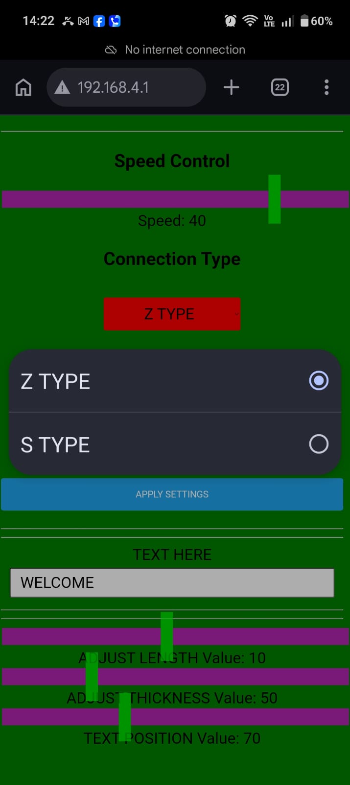 Magic 10 (एक लाइन मे 10 एलईडी टोटल 120 लाइन तक )wifi  Multilanguage