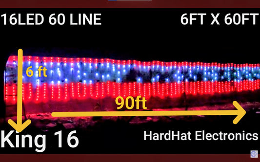 6ft X 20ft/30ft/40ft/50ft/60ft WiFi Latkan set (16Led in one line) KDN/SGN Led used