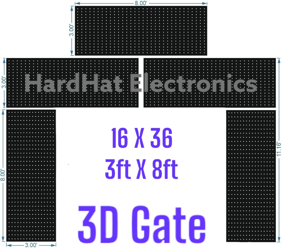 16 X 36  3D GATE