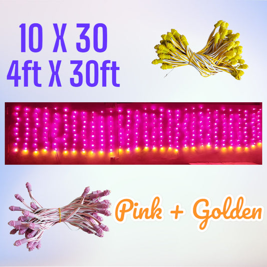 10 X 30 Single Color Thoran (Pink)
