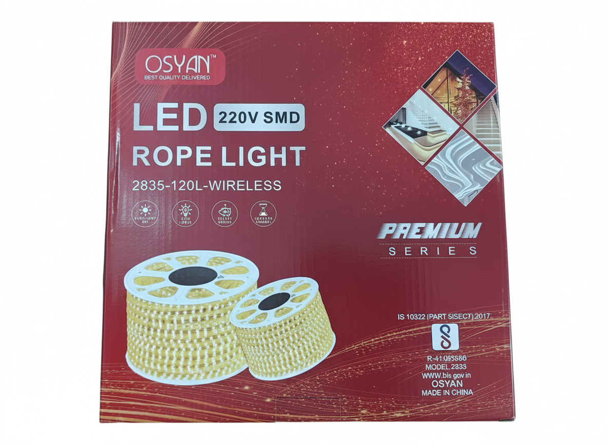 Osyan Rope light warm white 20 meter roll