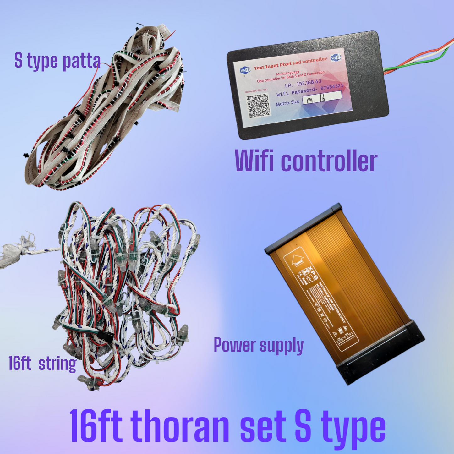 16ft X 10ft/20ft/30ft/40ft/50ft/60ft/70ft/80ft/ Thoran