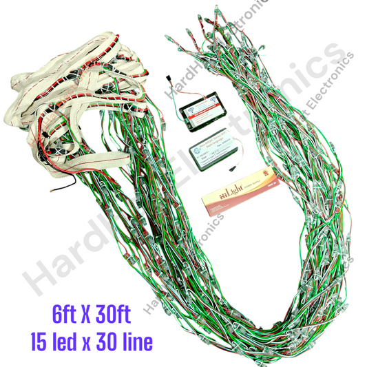 15 led X 30/...120 line (6ft X 30ft/40ft/50ft/60ft/70ft/80ft/90ft/120ft) Thoran set