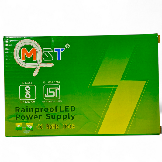 MST SMPS 12Volt 400 watt (MST 12 वोल्ट 400 वाट सप्लाइ रेन्प्रूफ  हरा डब्बा)