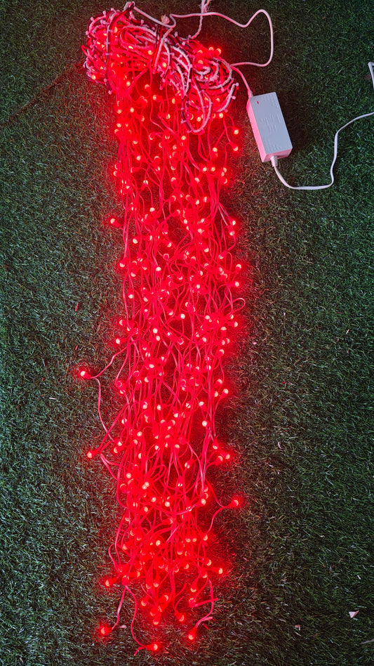 red color thoran 4ft x 30ft