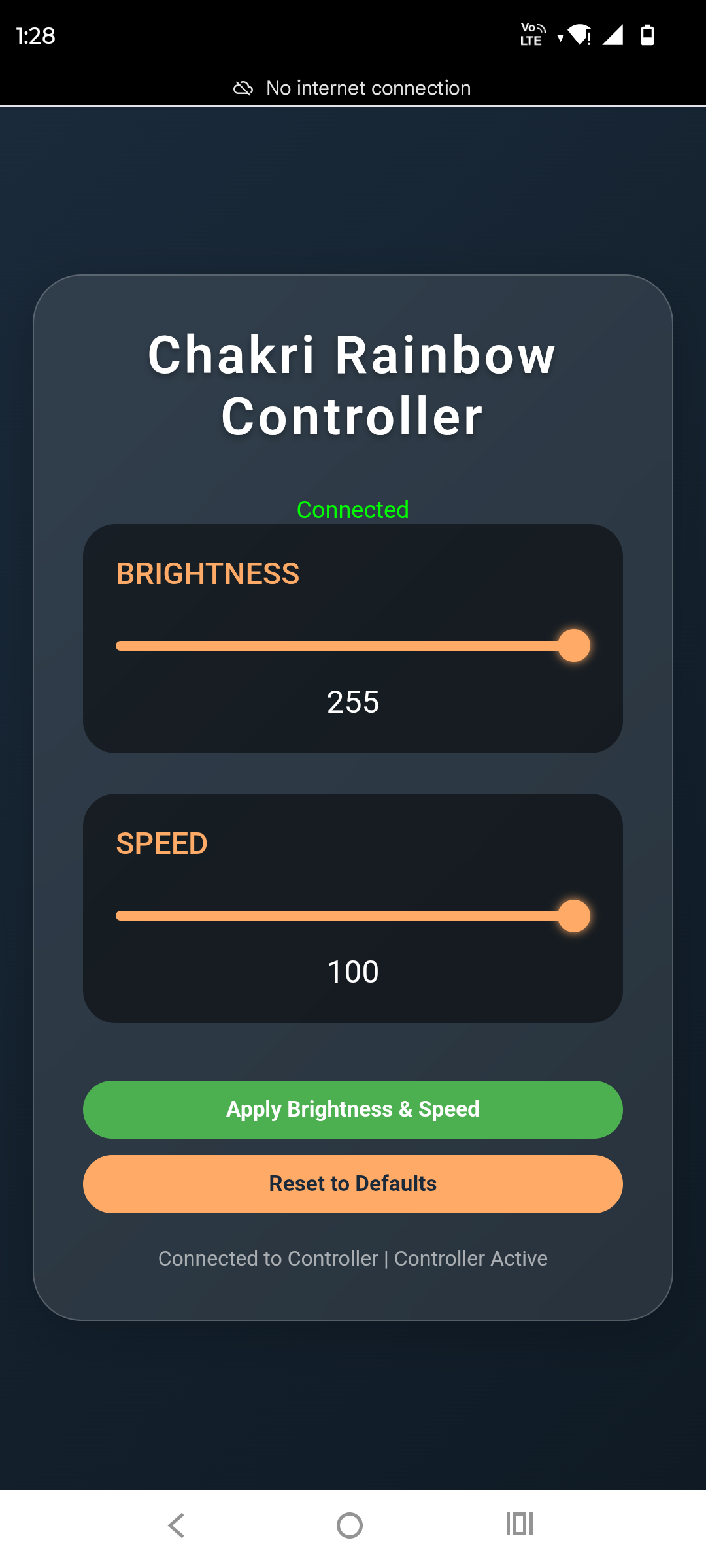 NEOS  12X24 Controller Chakri/ suraj Rainbow HD design ( 12X24 कन्ट्रोलर चकरी / सूरज के लिए रैन्बो डिजाइन   नेओस )