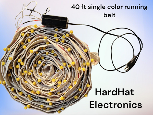 40ft / 20ft running belt golden color