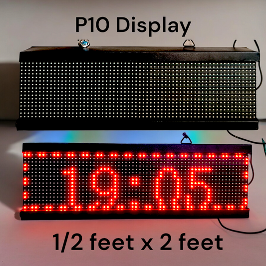 P10 Moving Display Name Board.