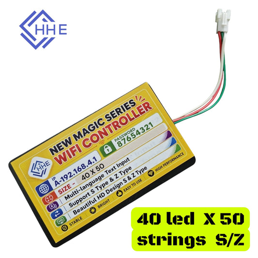 Magic 40 WiFi Multi language Controller.  40 X 50