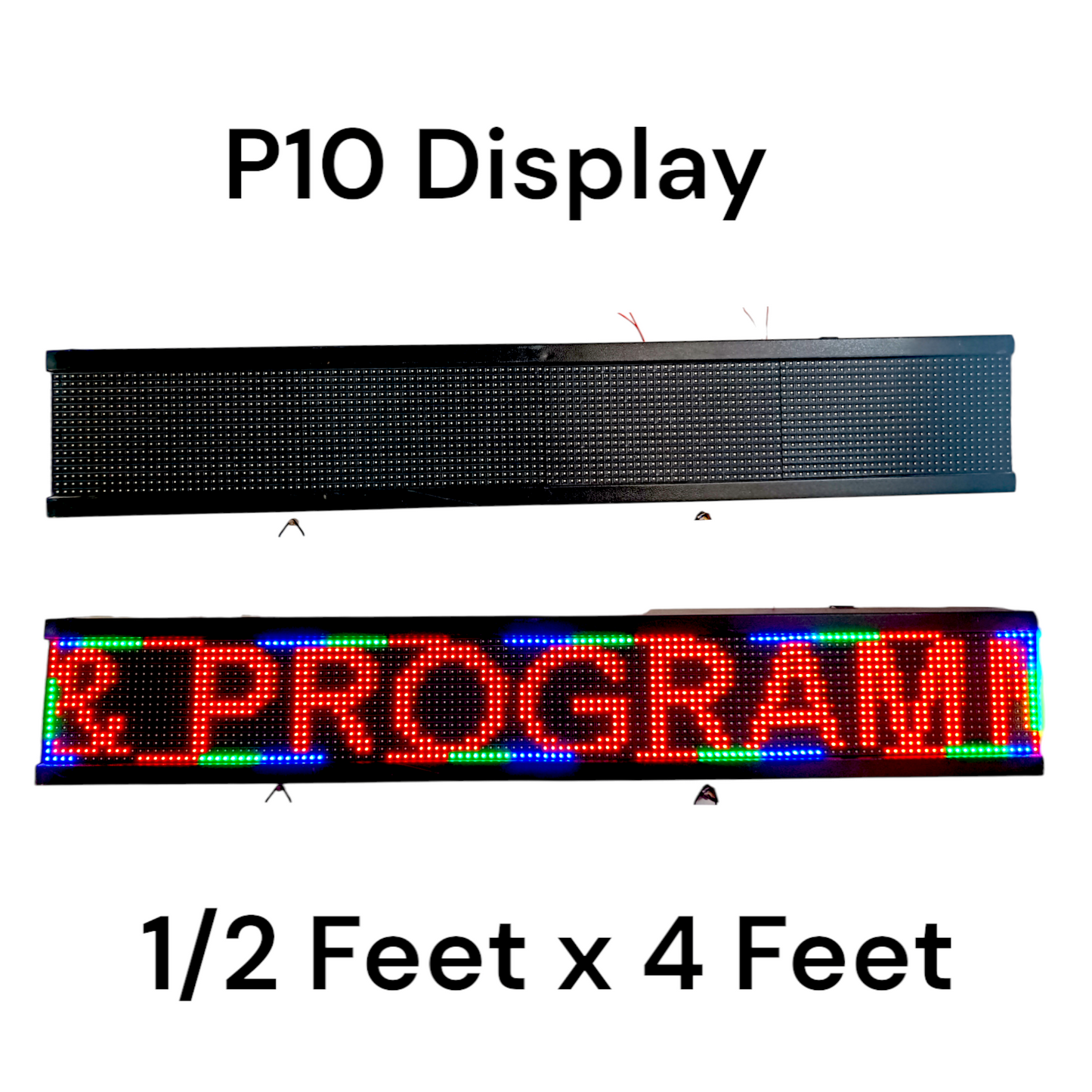 P10 Moving Display Name Board.