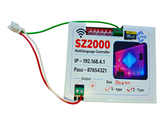 SZ-2000 Wifi Multilanguage वाईफाई कन्ट्रोलर मेमोरी कार्ड के साथ
