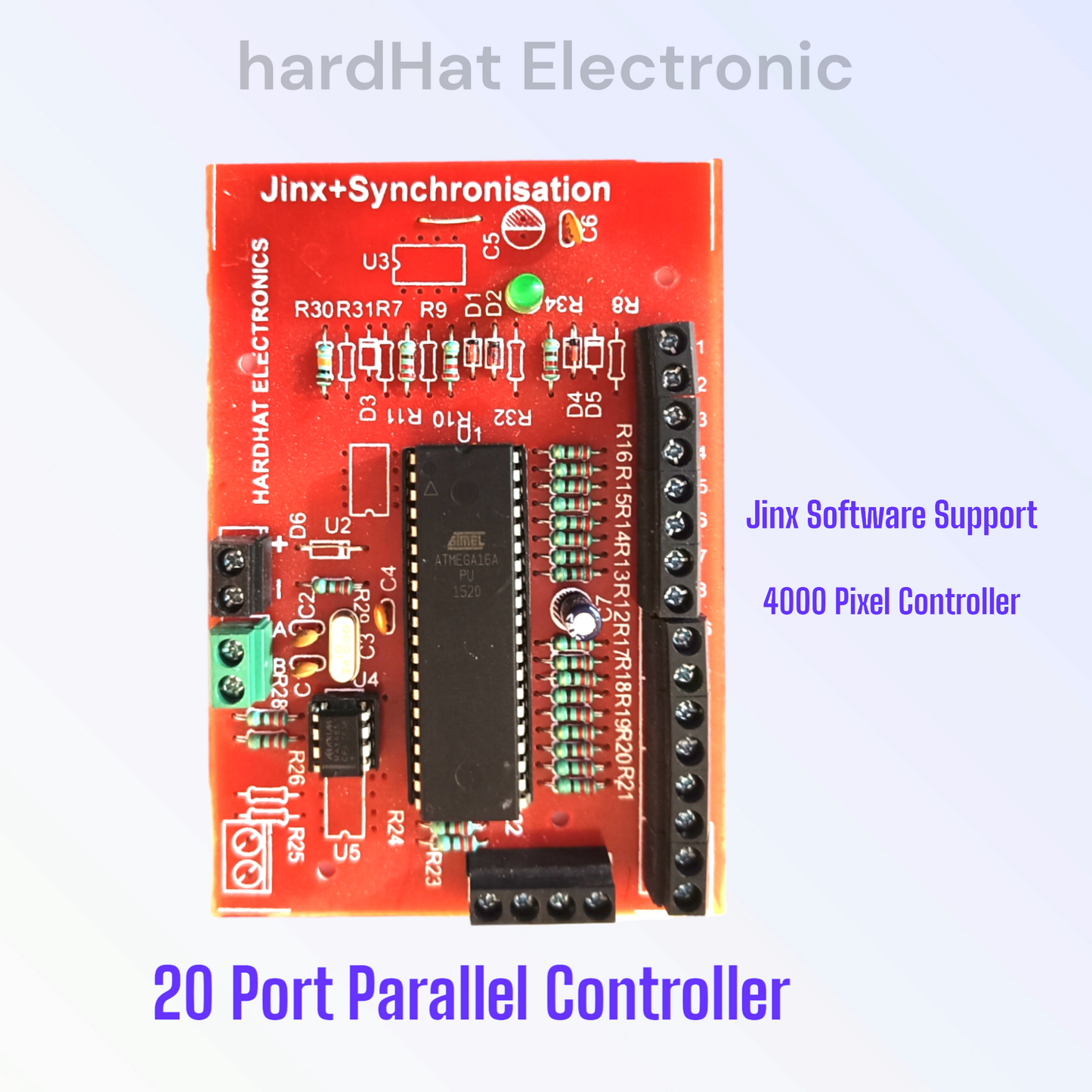 20 Port DMX SD card parallel controller (Jinx+Syncronisation )