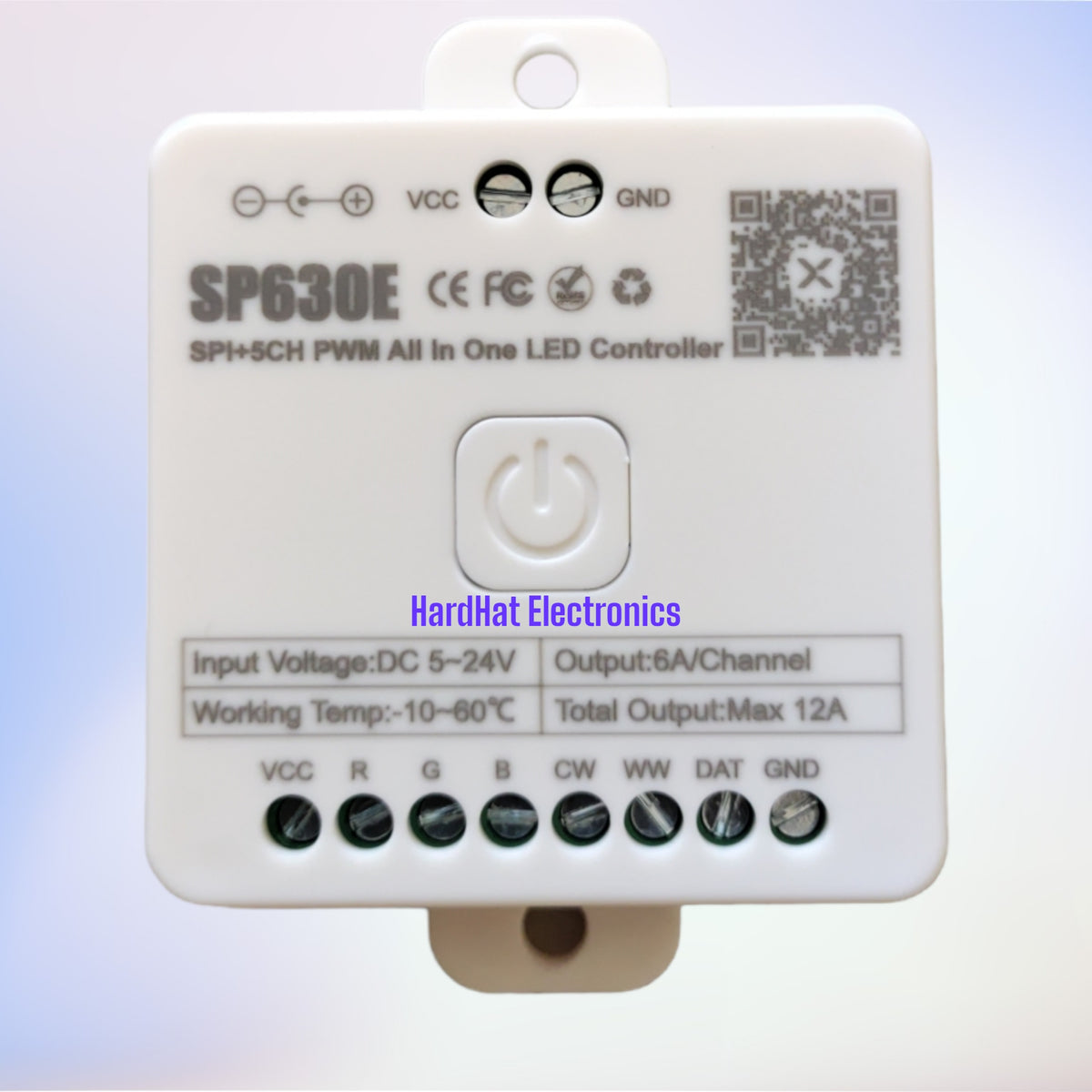 Sp6li Power Module SP630E SPI + 5Ch PWM all in One Led Controller – HardHat Electronics