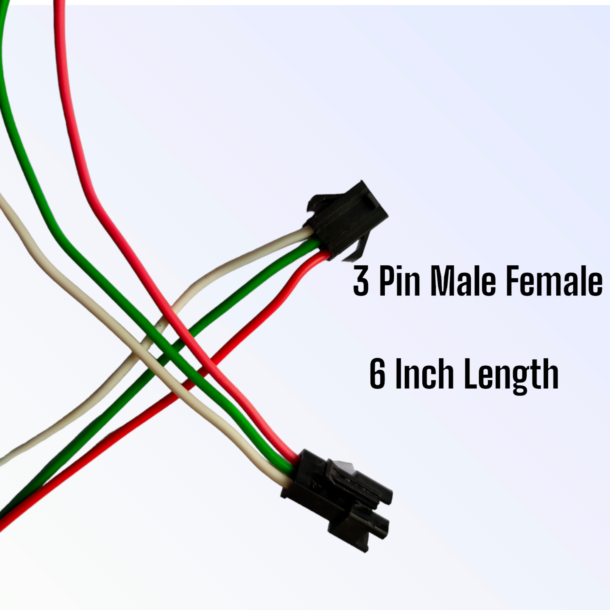 Buy 3 Pin Male Female Connector | HardHat Electronics