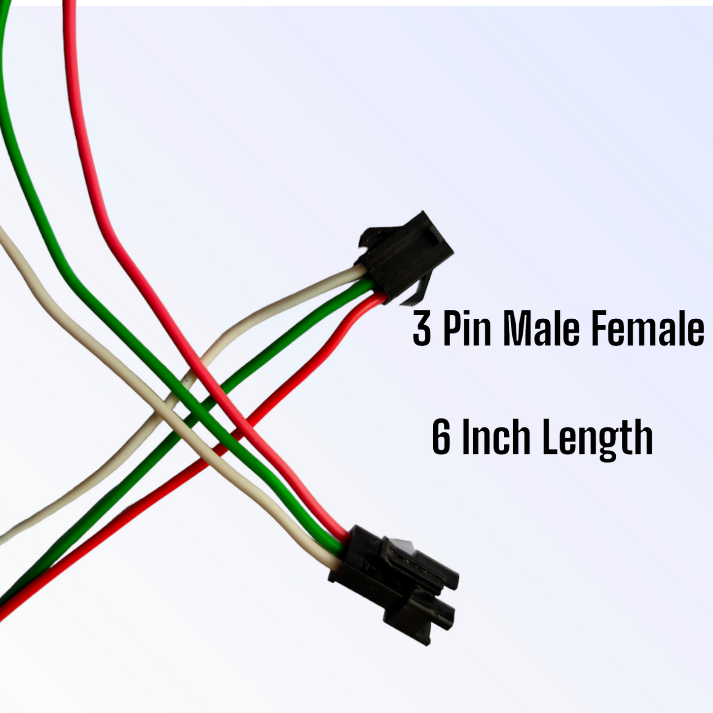 3 Pin Male Female Connector