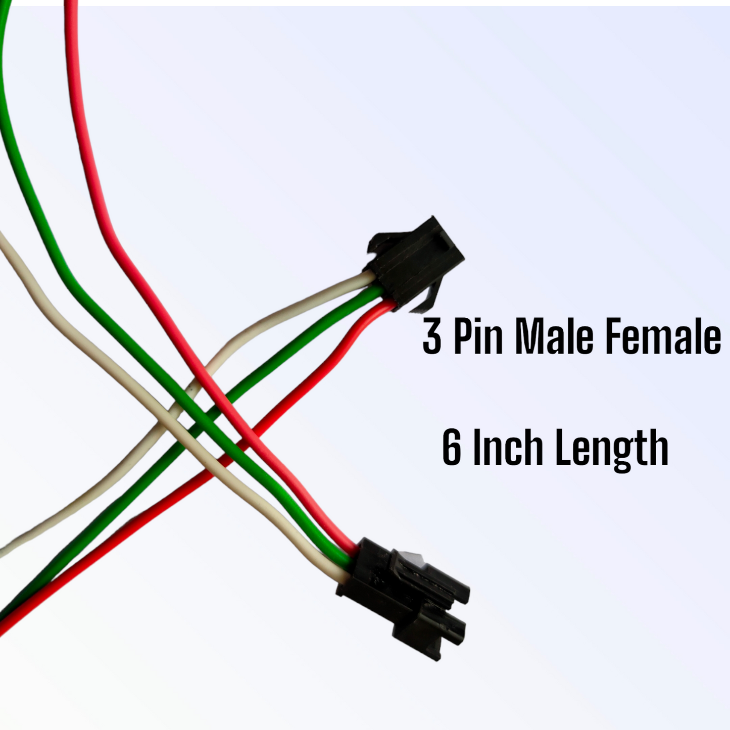 Buy 3 Pin Male Female Connector | HardHat Electronics