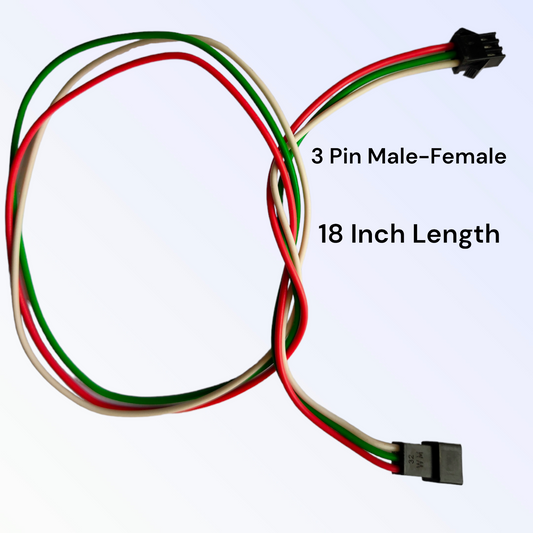 3 Pin Connector (18 inch)