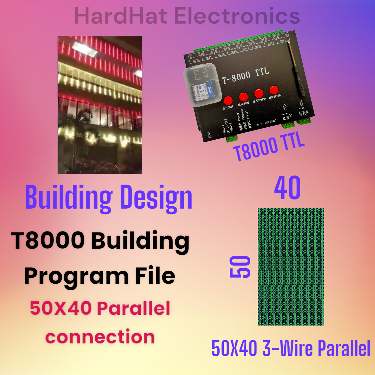 T8000 Parallel 1 port