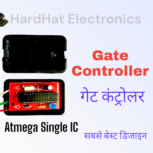 गेट कंट्रोलर सिंगल IC (Atmega8)