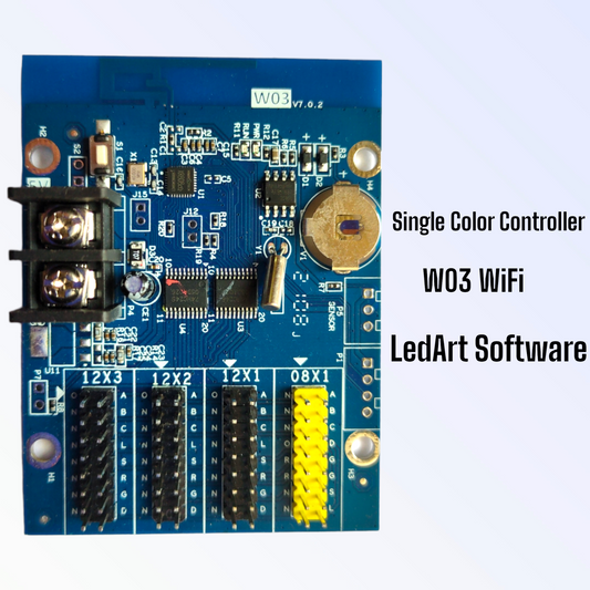 W03 Single Color Display Controller